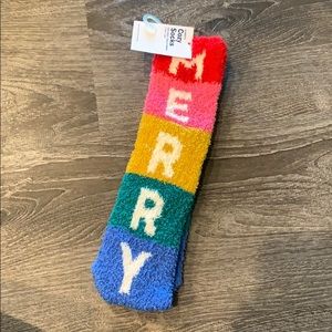 Cozy “Merry” Socks
